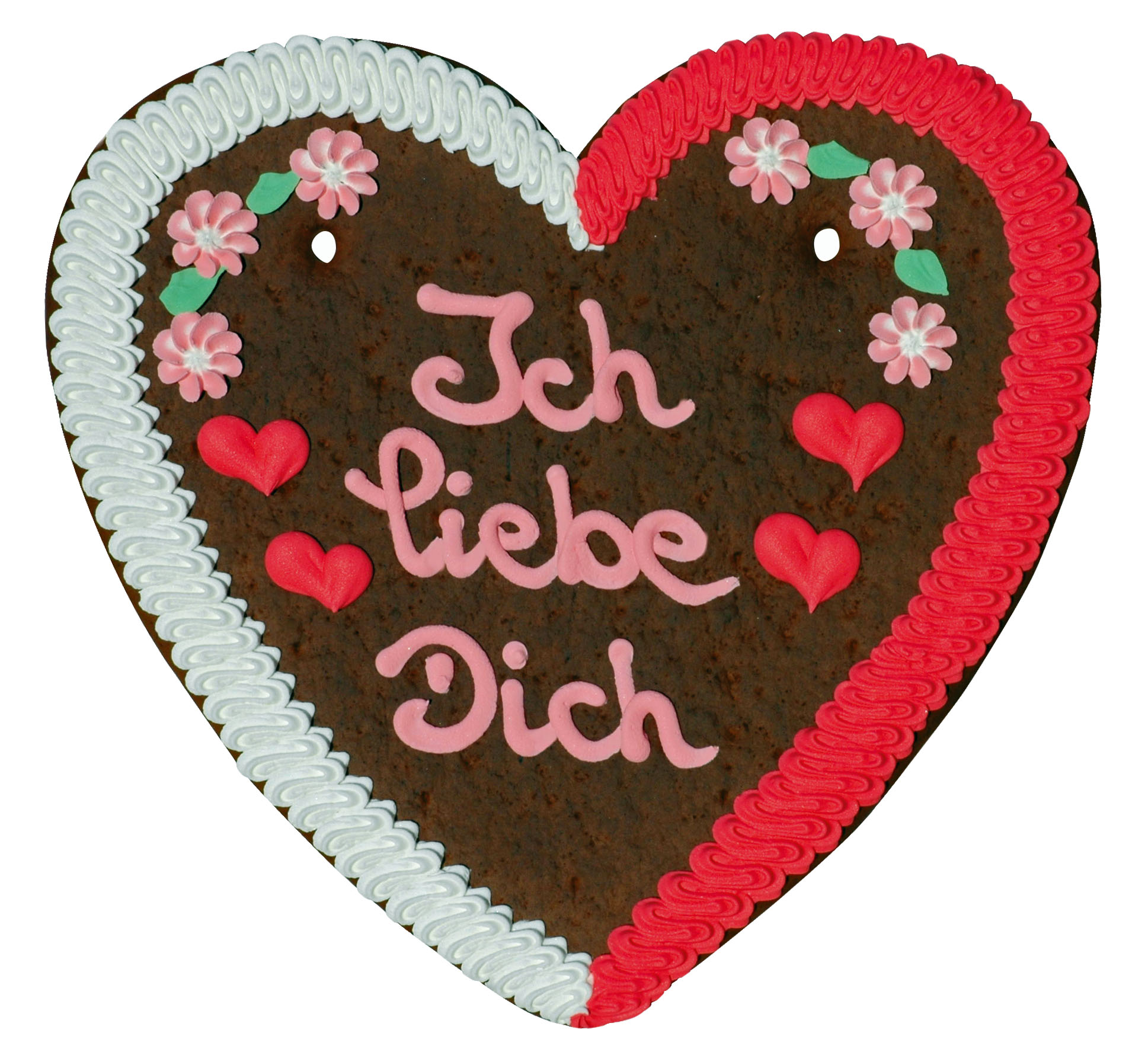 "Ich liebe Dich" – 1000g Lebkuchenherz