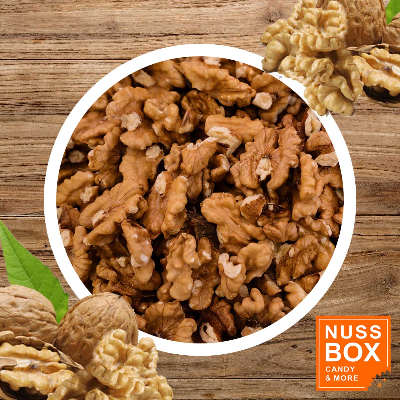 Walnüsse naturbelassen