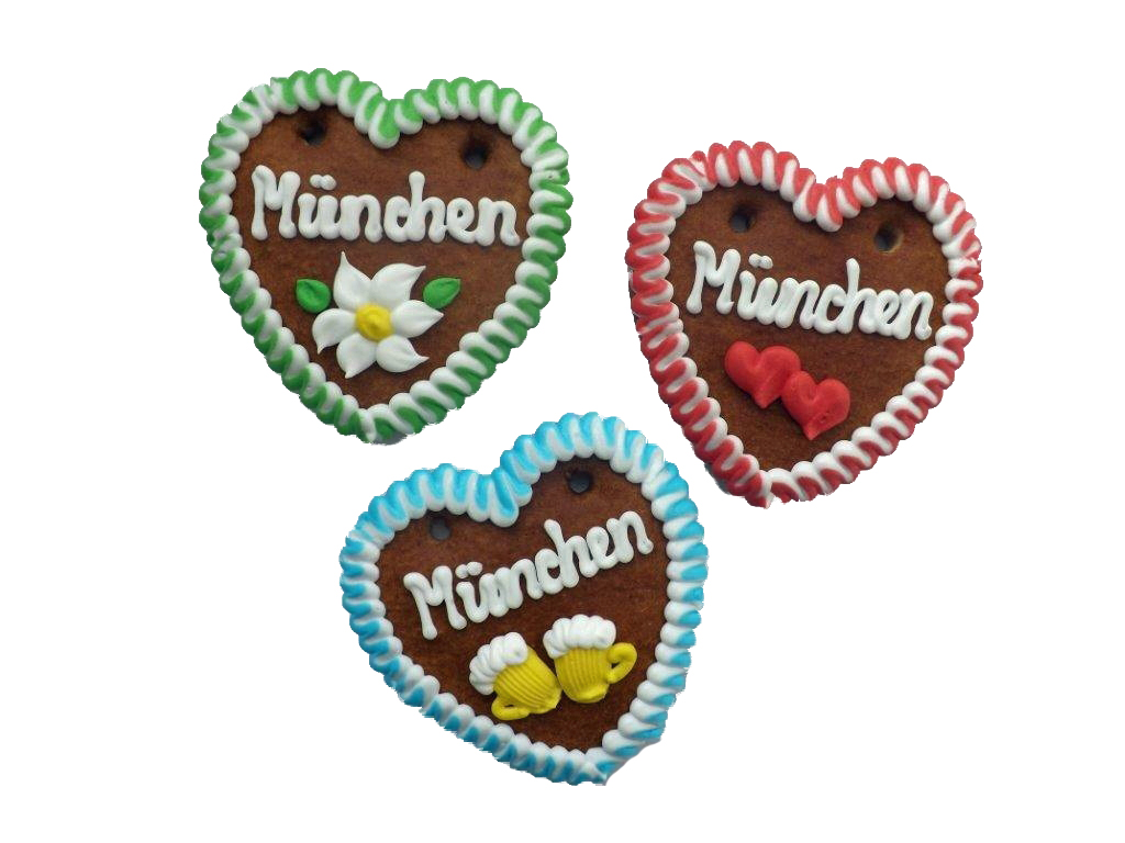 "München" – 50g Lebkuchenherz