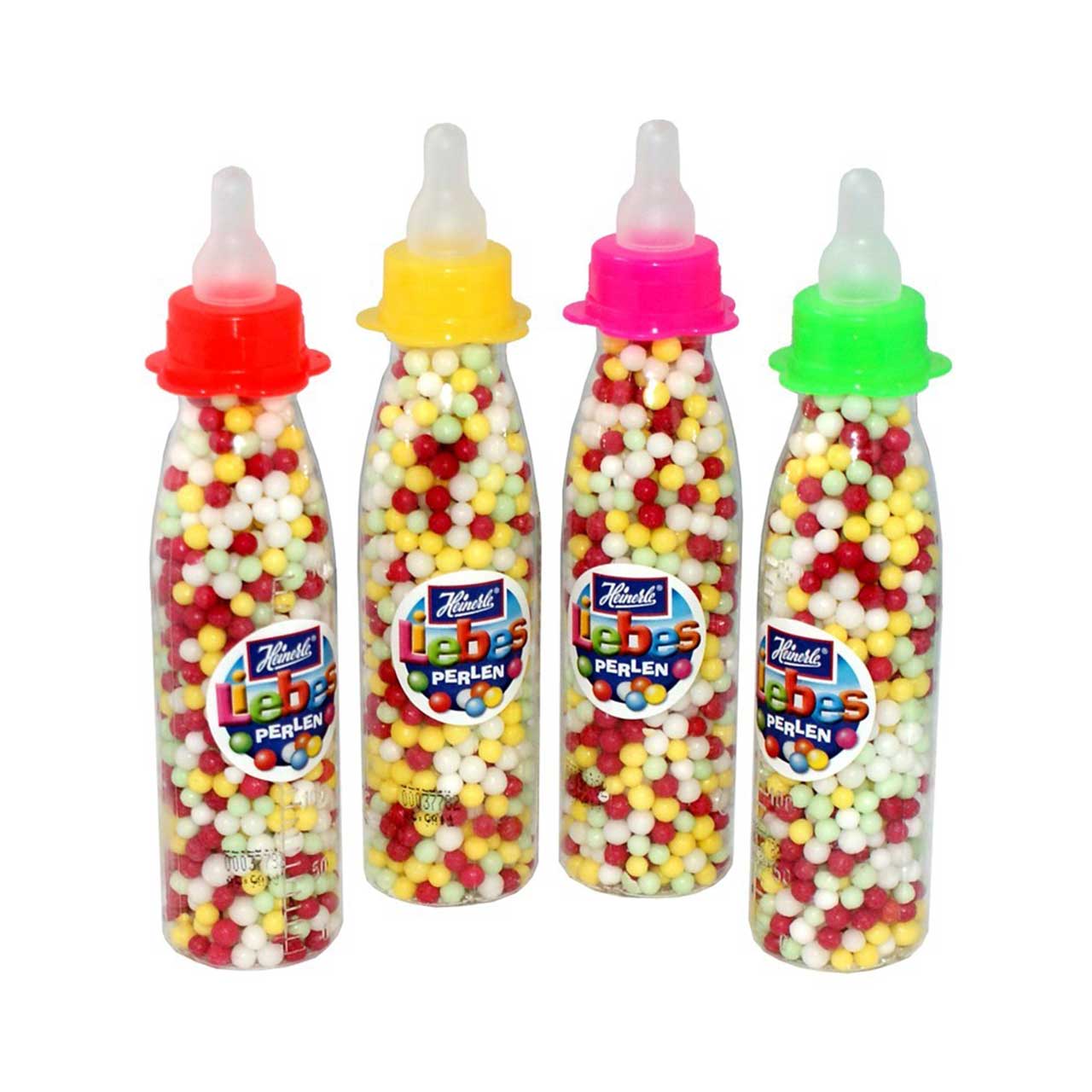 Heinerle Liebesperlen im Babyfläschchen