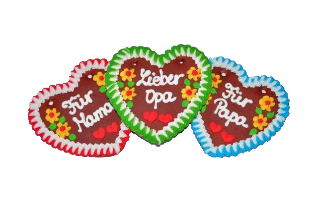 "Für Familie" – 120g Lebkuchenherz