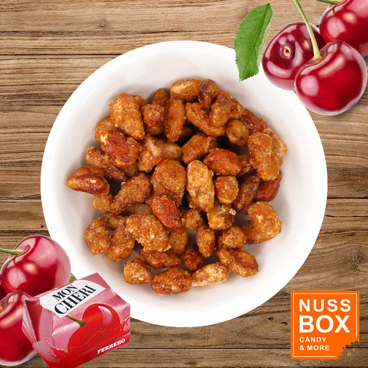 Gebrannte Mandeln mit Mon Chéri