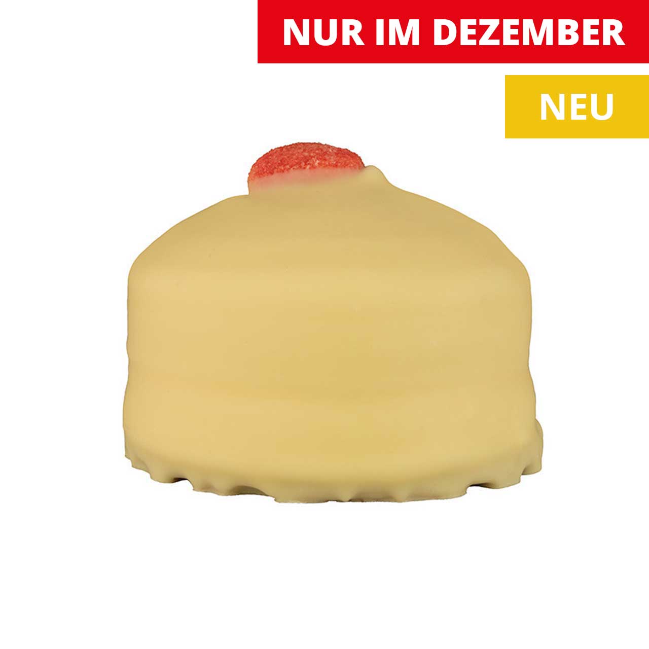 Riesen Schokokuss Erdbeere