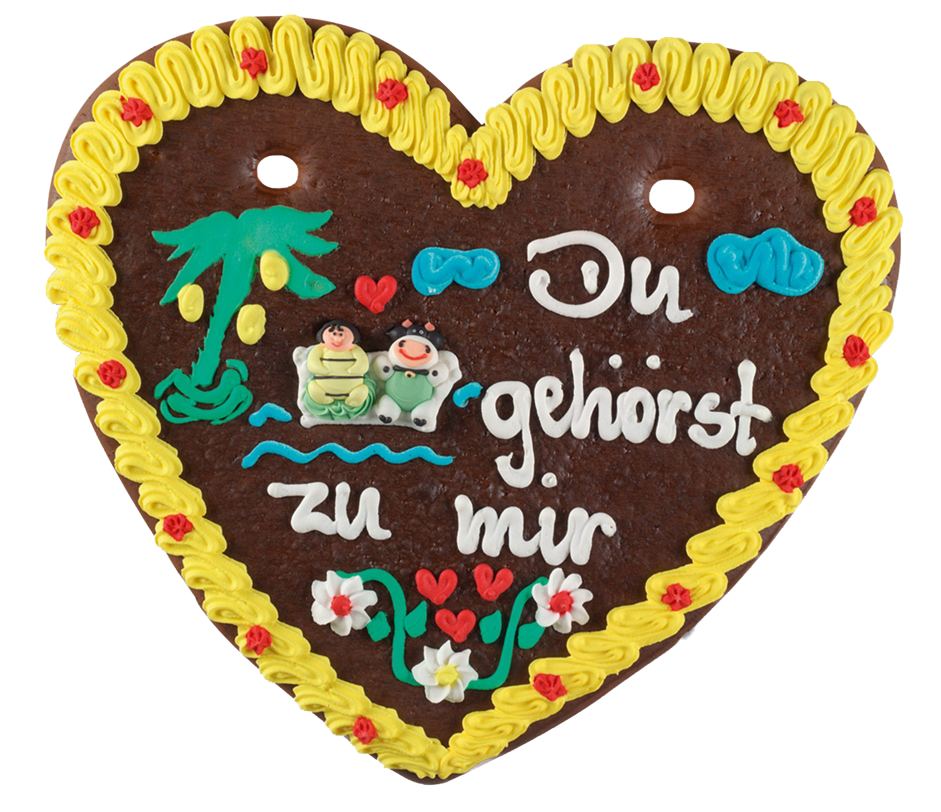 "Du gehörst zu mir" – 1000g Lebkuchenherz