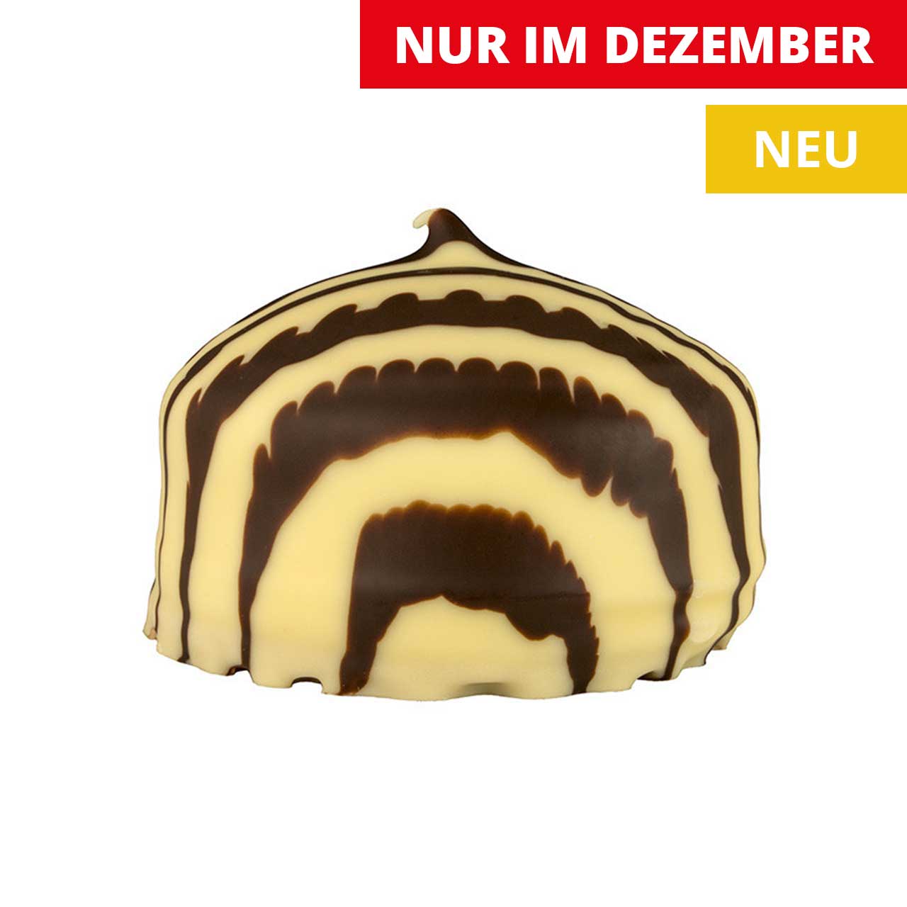 Riesen Schokokuss Zebra