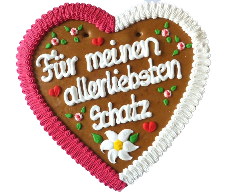 "Schatz" XXL – 2000g Lebkuchenherz
