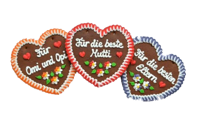 "Familienspruch" – 290g Lebkuchenherz